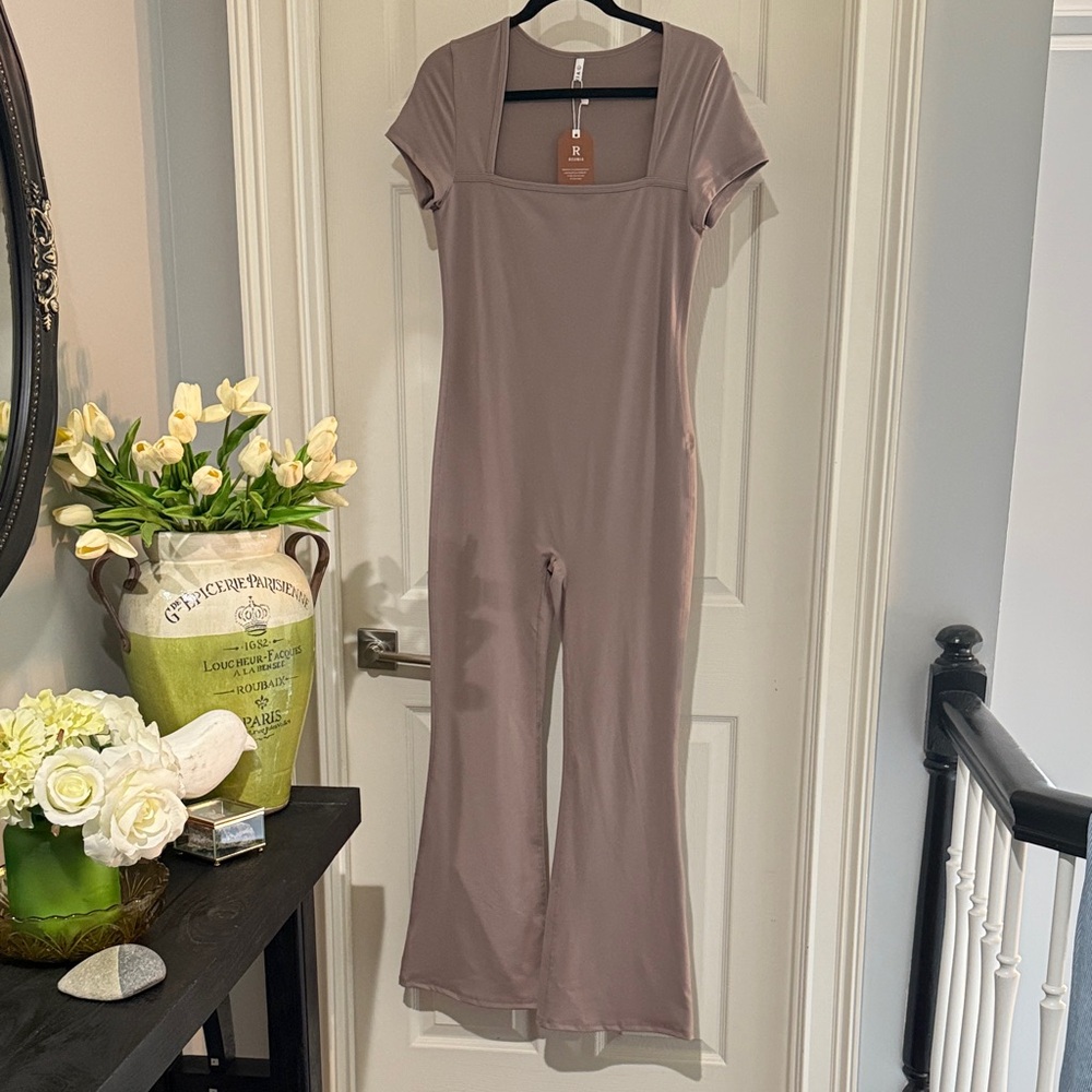 Bodysuit style brown Jumpsuit